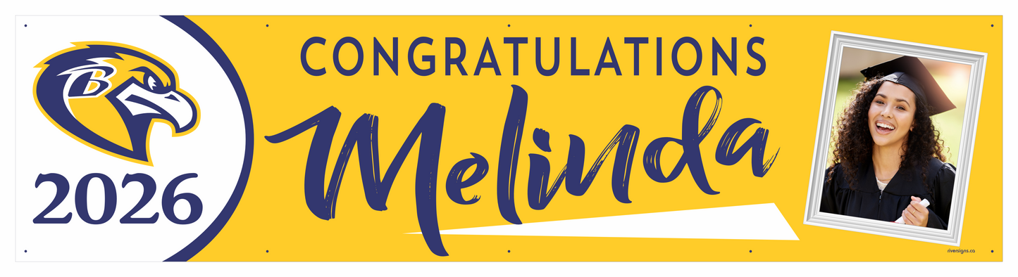 The "Melinda" Banner - 2' x 8'