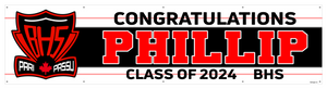 The "Phillip" Banner - 2' x 8'