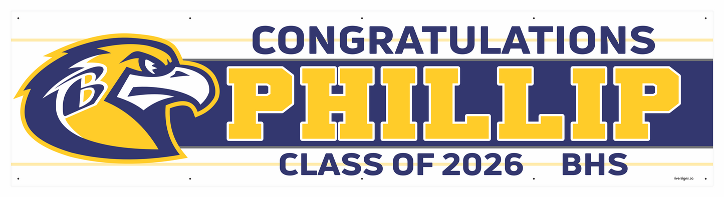 The "Phillip" Banner - 2' x 8'