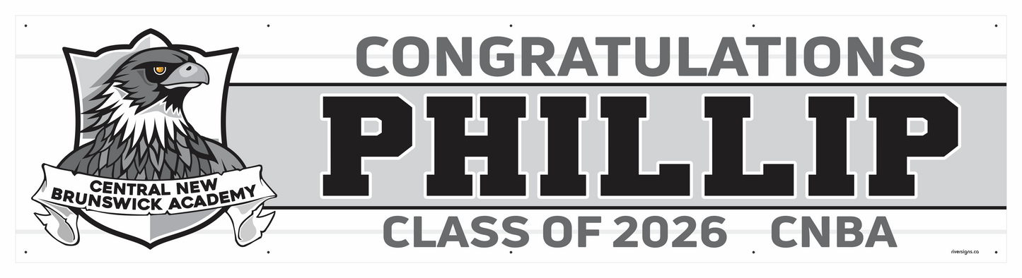The "Phillip" Banner - 2' x 8'