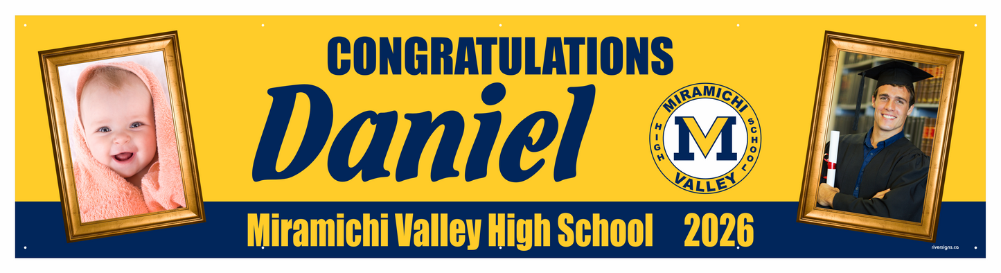 The "Daniel" Banner - 2' x 8'