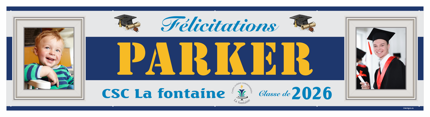 The "Parker" Banner - 2' x 8'