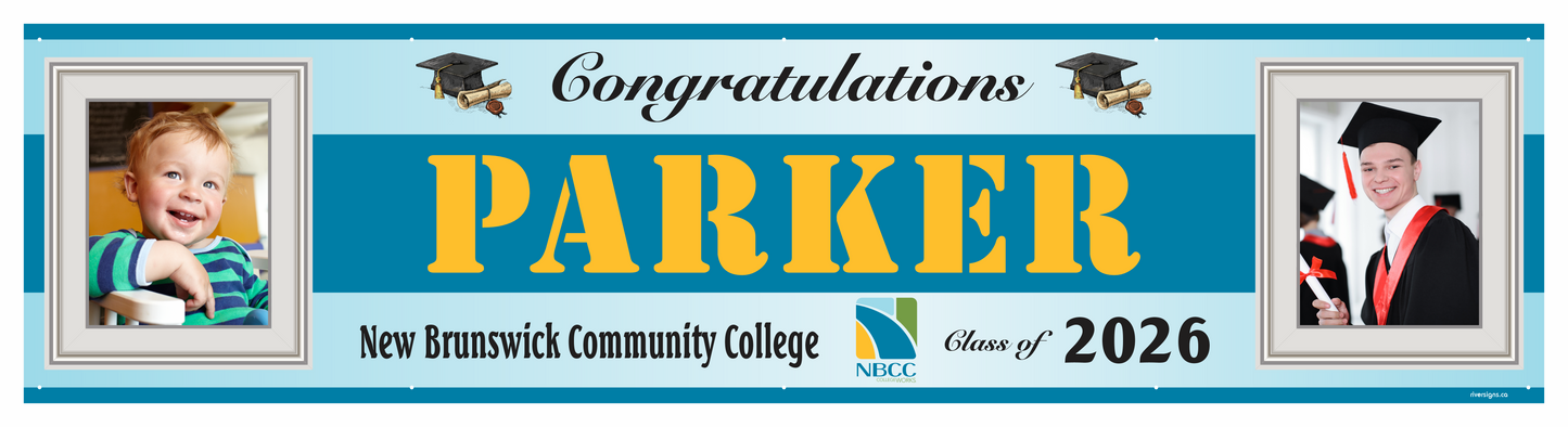 The "Parker" Banner - 2' x 8'