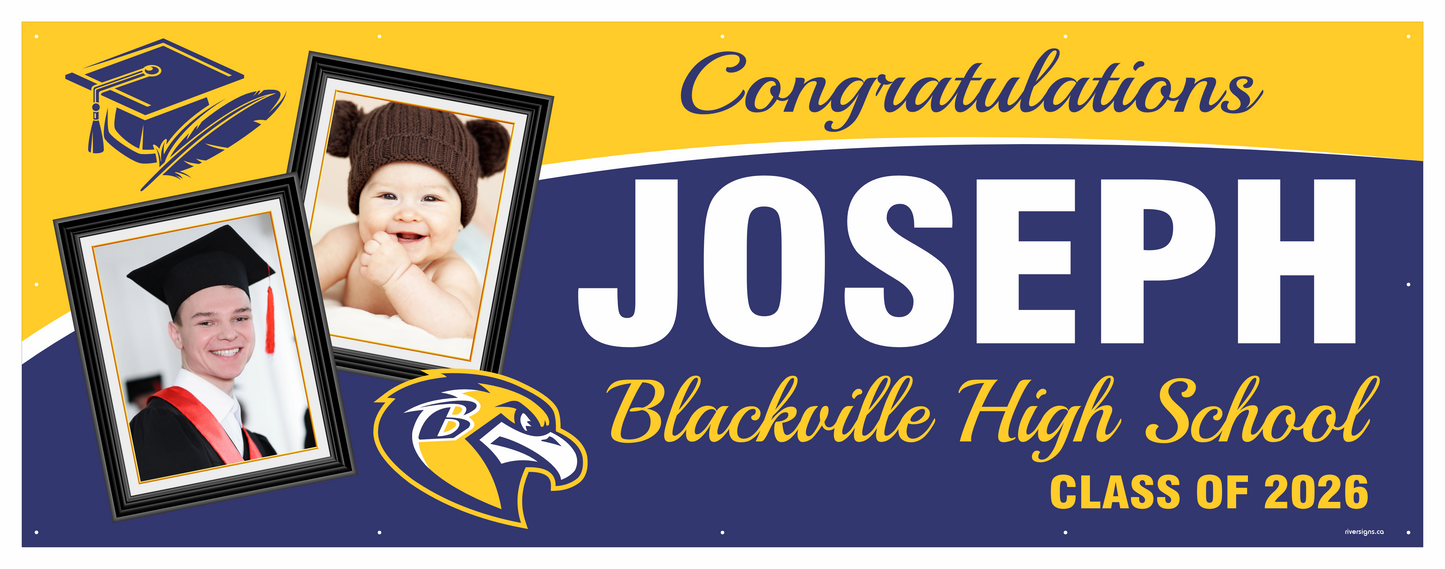 The "Joseph" Banner - 3' x 8'