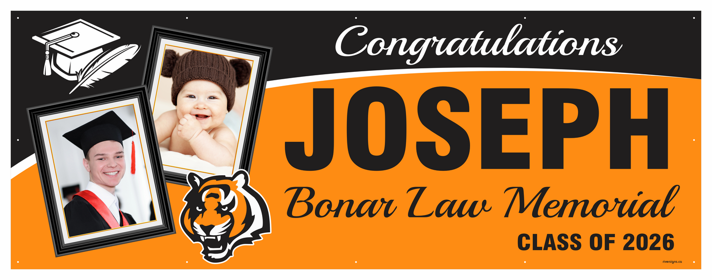 The "Joseph" Banner - 3' x 8'