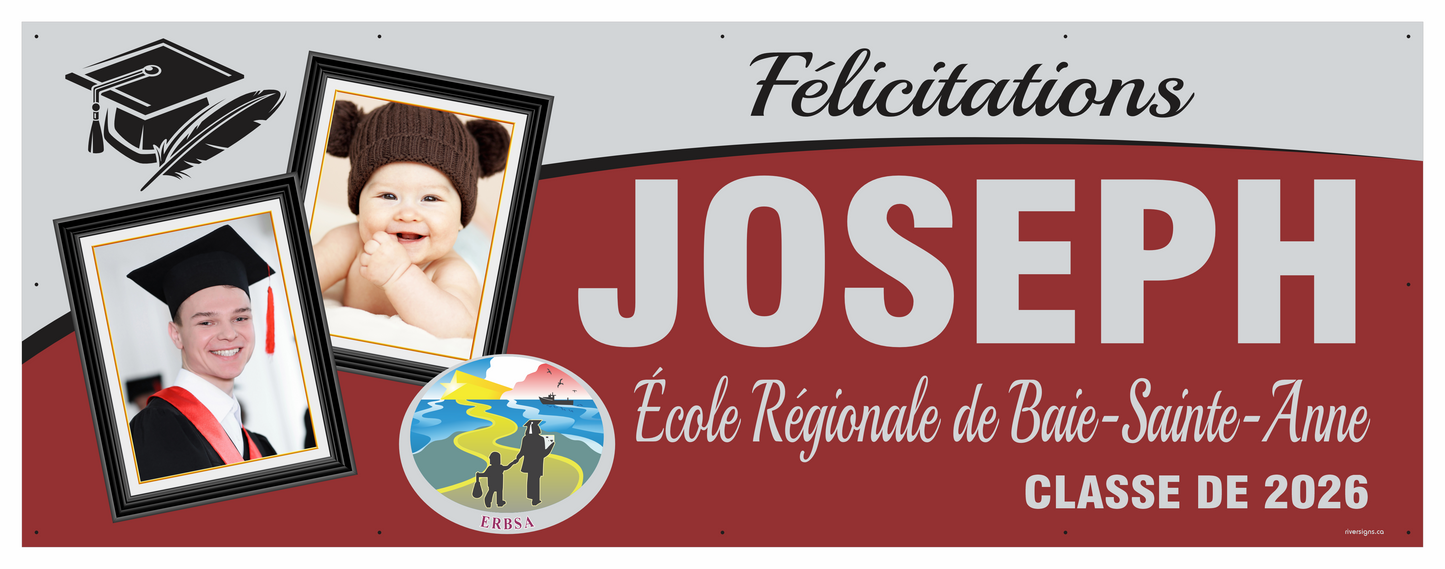 The "Joseph" Banner - 3' x 8'
