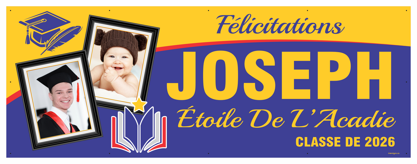 The "Joseph" Banner - 3' x 8'
