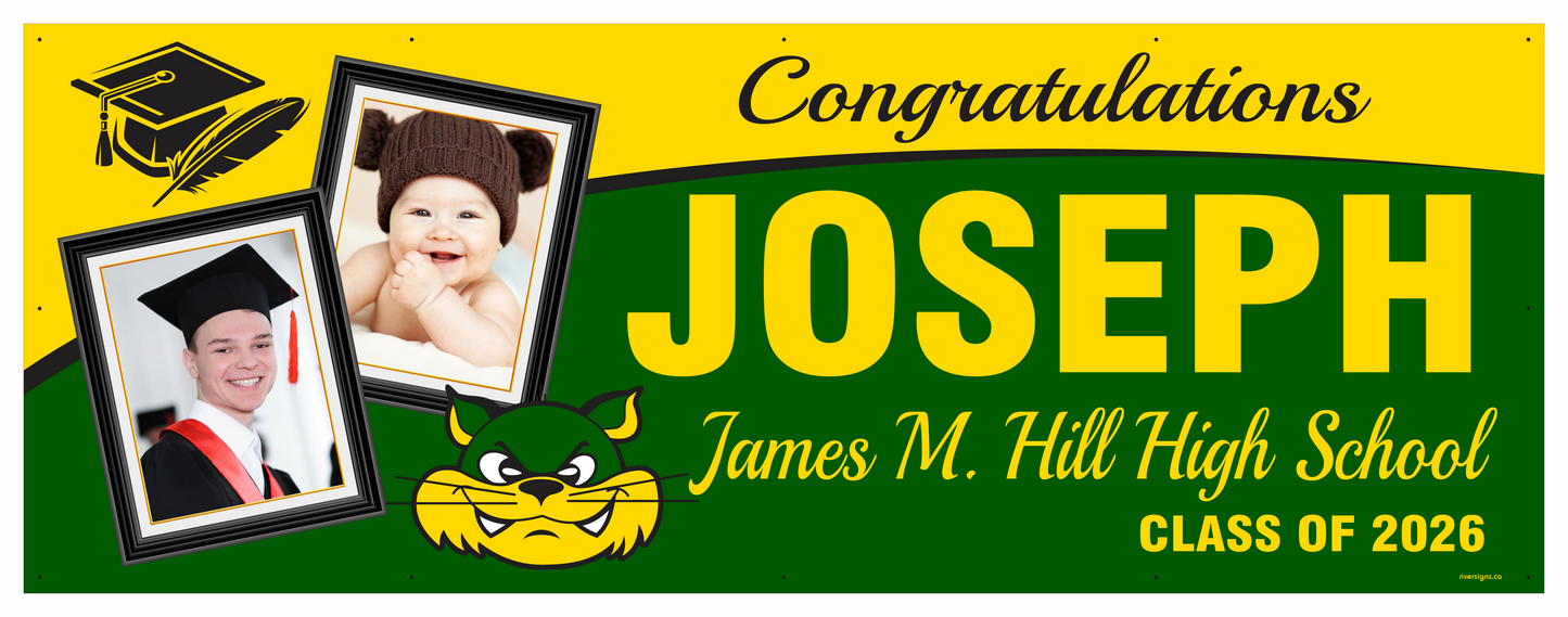 The "Joseph" Banner - 3' x 8'