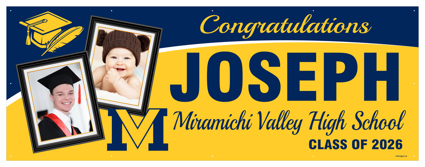 The "Joseph" Banner - 3' x 8'