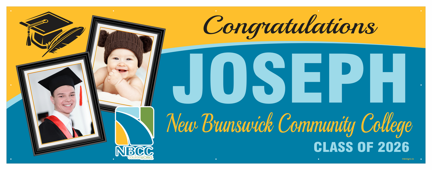 The "Joseph" Banner - 3' x 8'