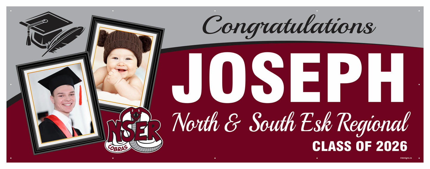 The "Joseph" Banner - 3' x 8'