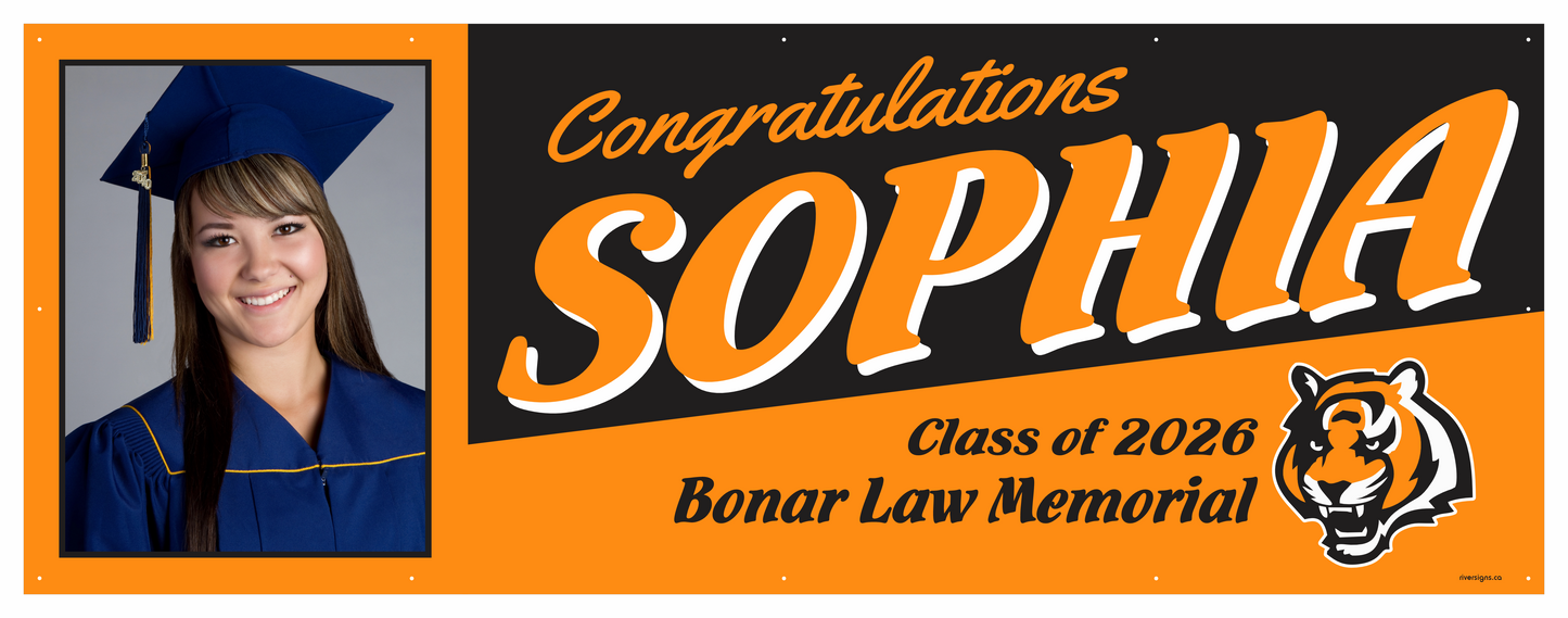 The "Sophia" Banner - 3' x 8'