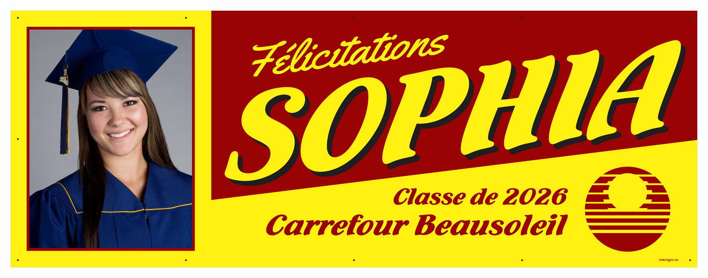 The "Sophia" Banner - 3' x 8'
