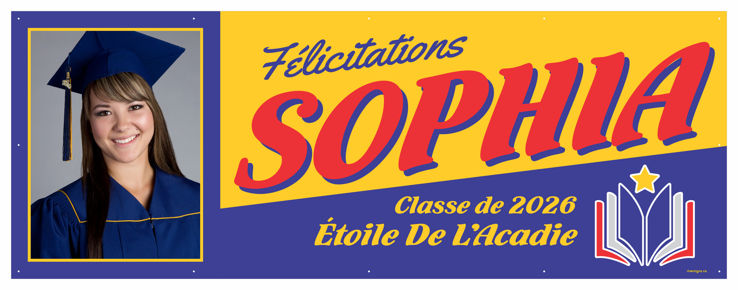 The "Sophia" Banner - 3' x 8'
