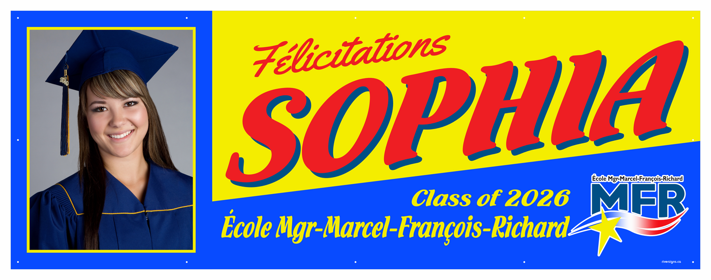 The "Sophia" Banner - 3' x 8'
