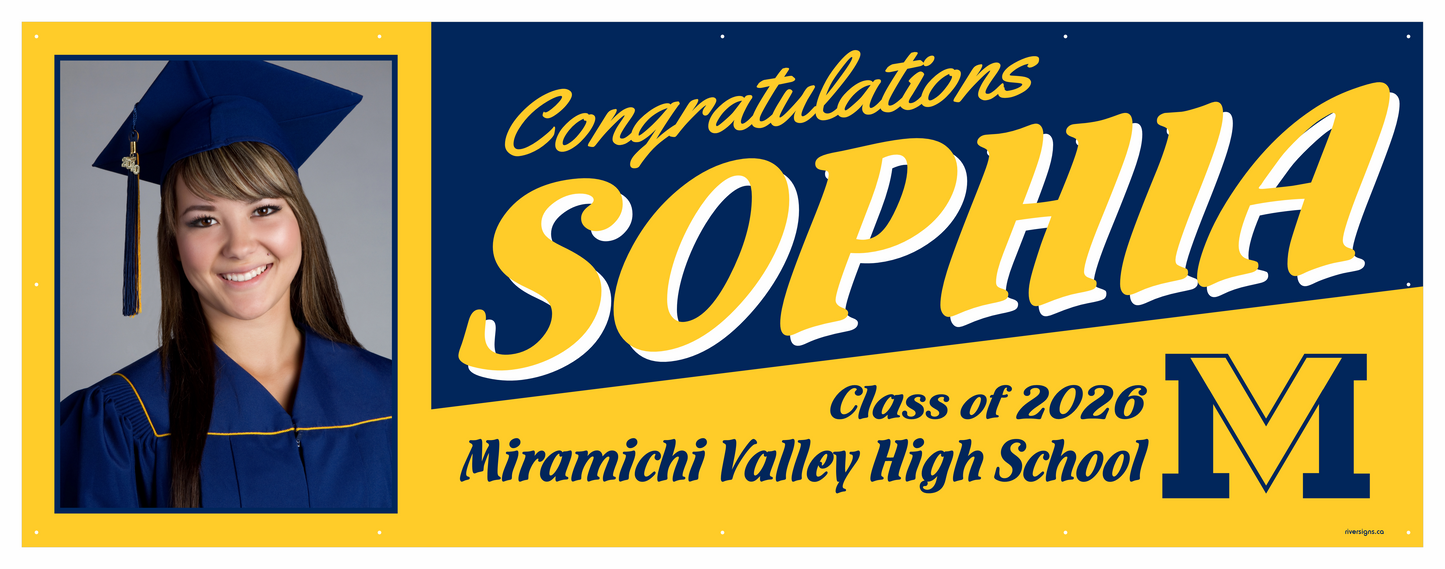 The "Sophia" Banner - 3' x 8'