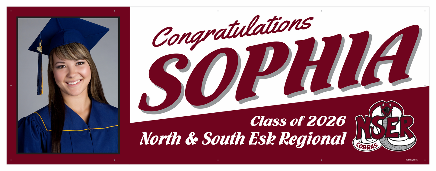 The "Sophia" Banner - 3' x 8'