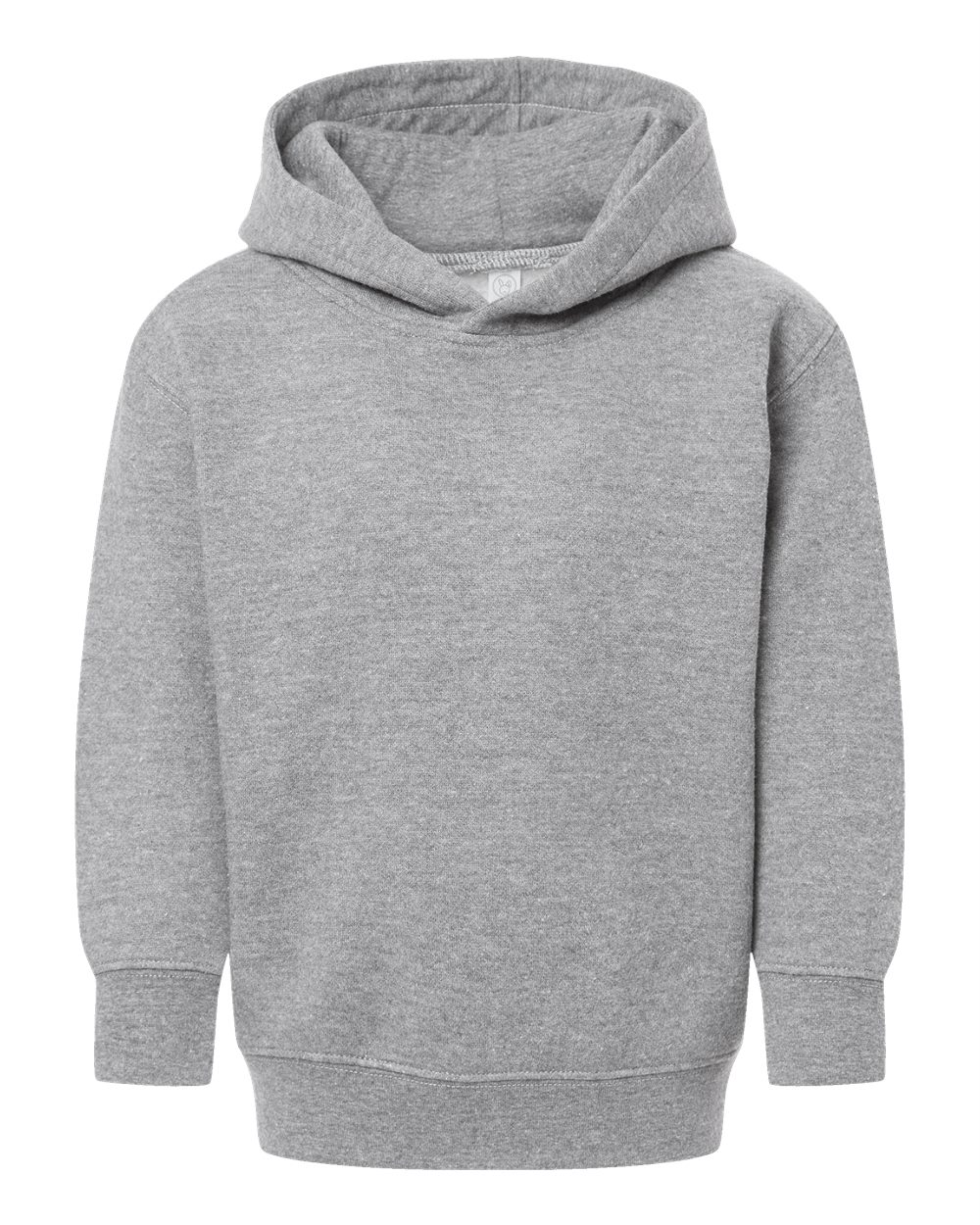 Toddler Pullover Fleece Hoodie - Rabbit Skins 3326