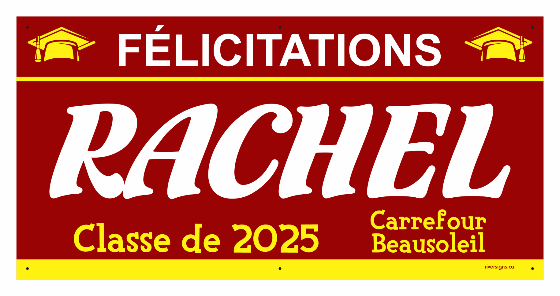 The ’Rachel’ Banner - 2’ x 4’