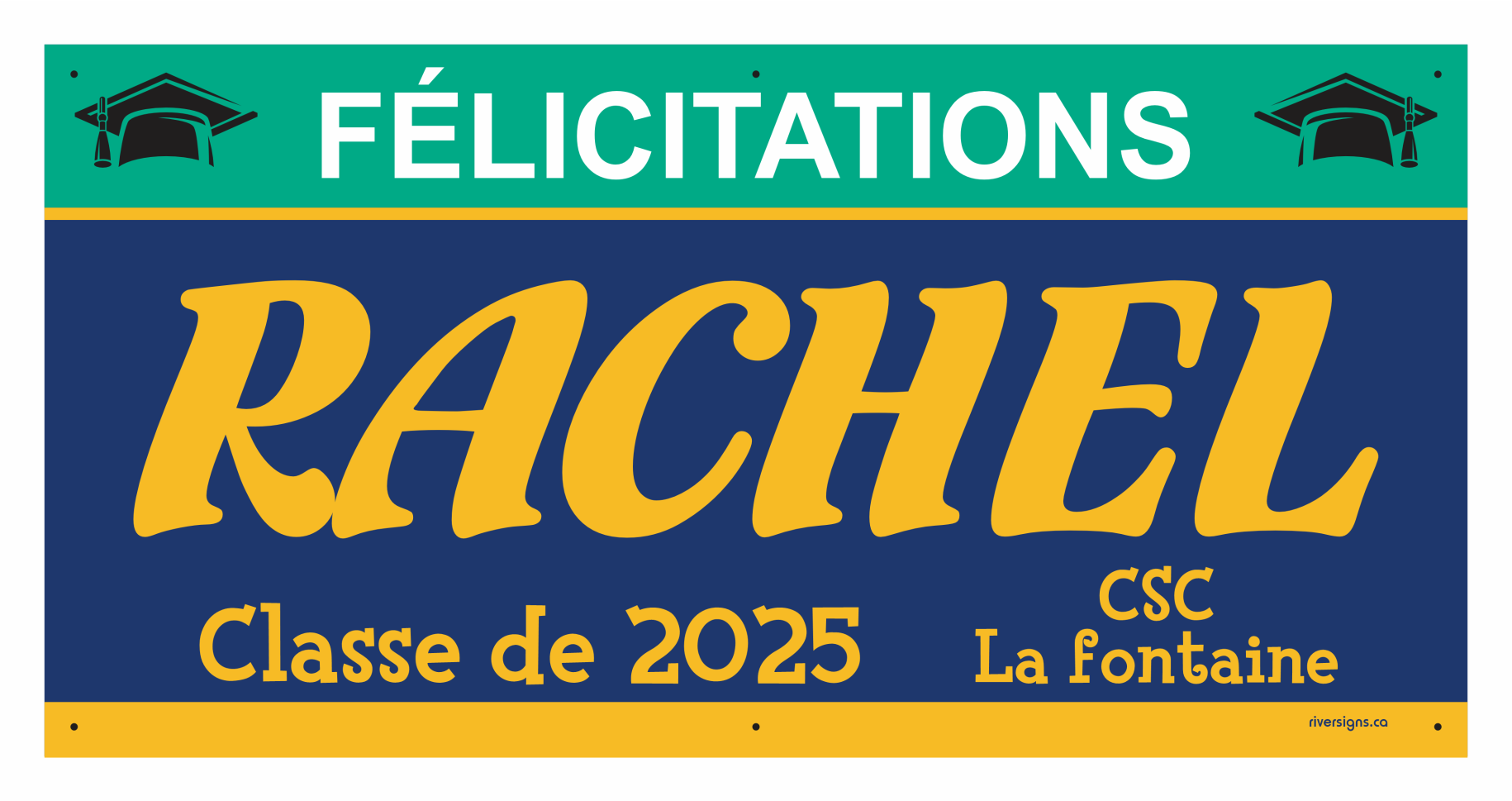 The ’Rachel’ Banner - 2’ x 4’