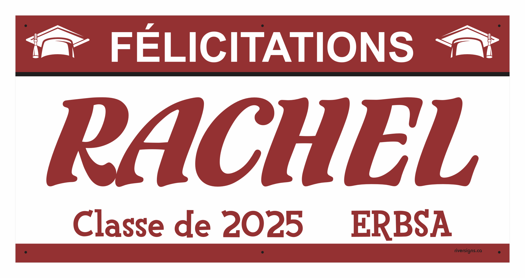The ’Rachel’ Banner - 2’ x 4’
