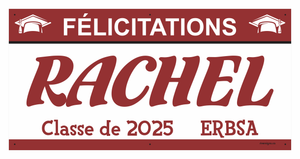 The ’Rachel’ Banner - 2’ x 4’