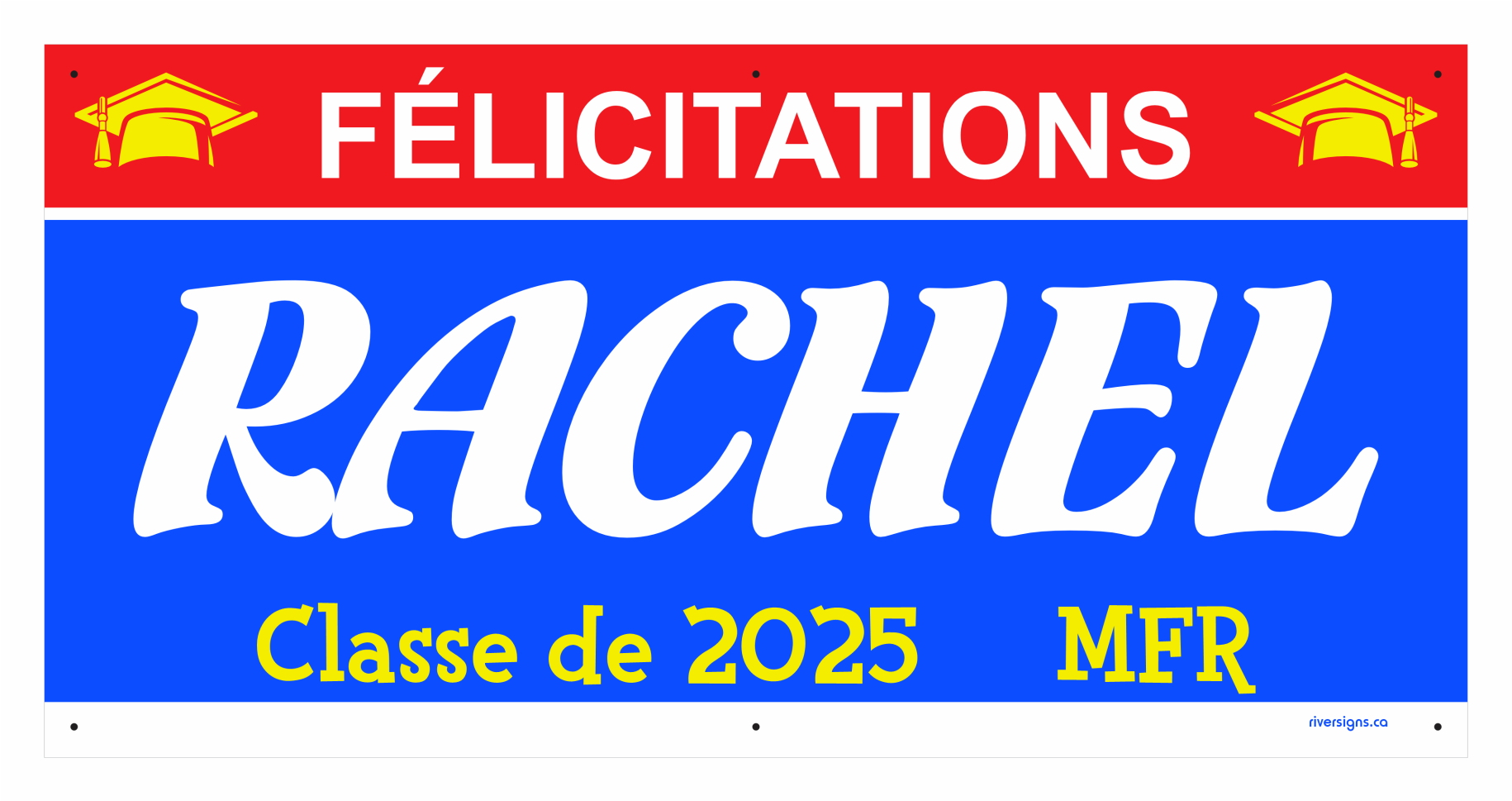 The ’Rachel’ Banner - 2’ x 4’