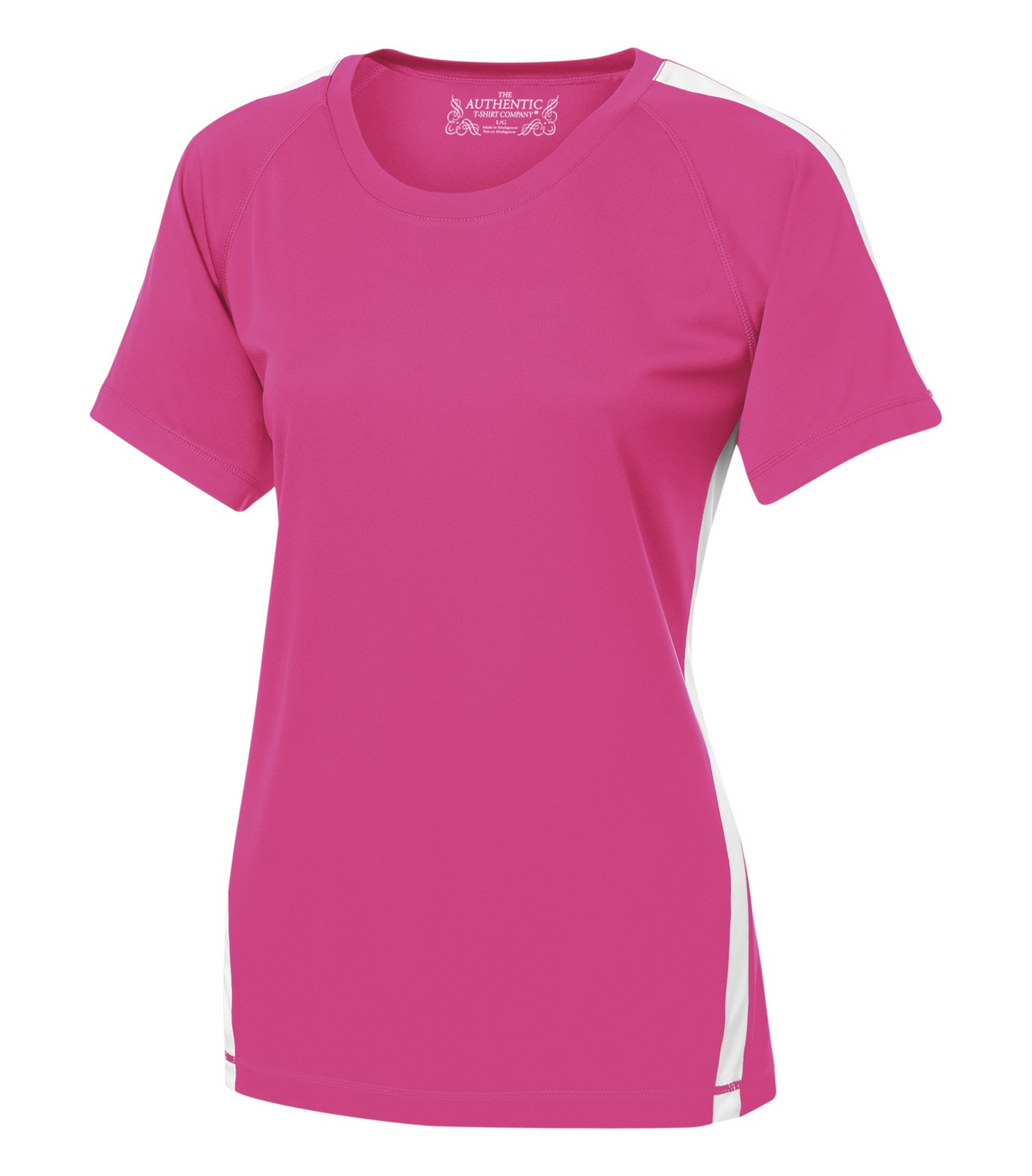 Ladies T-Shirt with Stripe - Polyester - ATC L3519