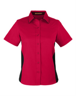 Ladies' Flash IL Colorblock Shirt - Harriton M586W