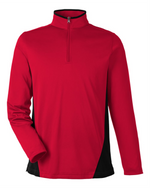 Men's Flash Snag Protection Plus IL Colorblock Quarter-Zip Pullover - Harriton M786