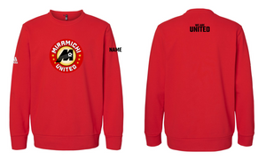 Miramichi United Soccer - Fleece Crewneck Sweatshirt - Adidas A434