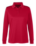 Ladies' Advantage Snag Protection Plus IL Long Sleeve Polo -Harriton M348LW