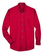 Men's Easy Blend Twill Shirt -Harriton M500