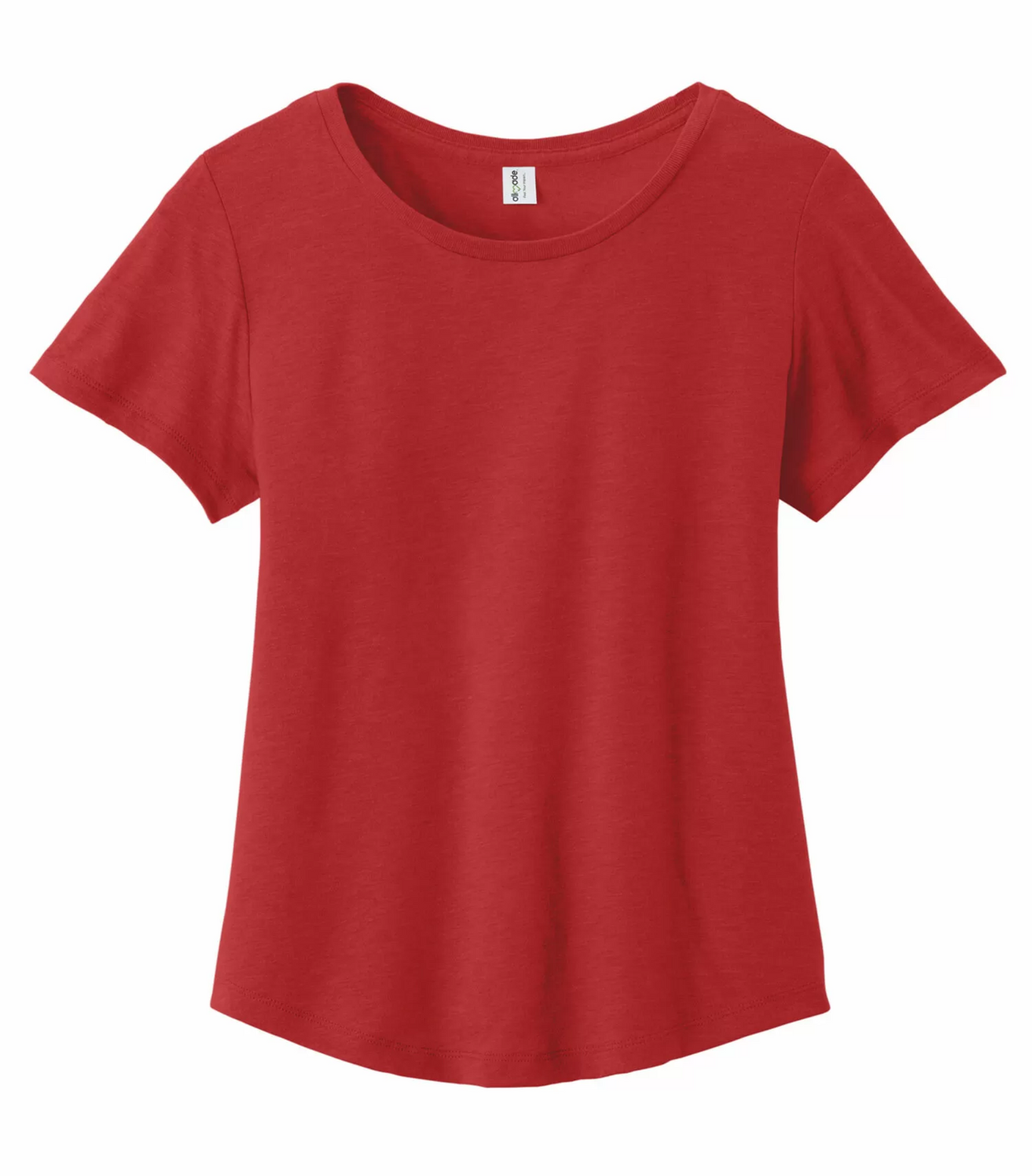 Ladies' Relaxed Organic Cotton Scoop Neck Tee - Allmade collection