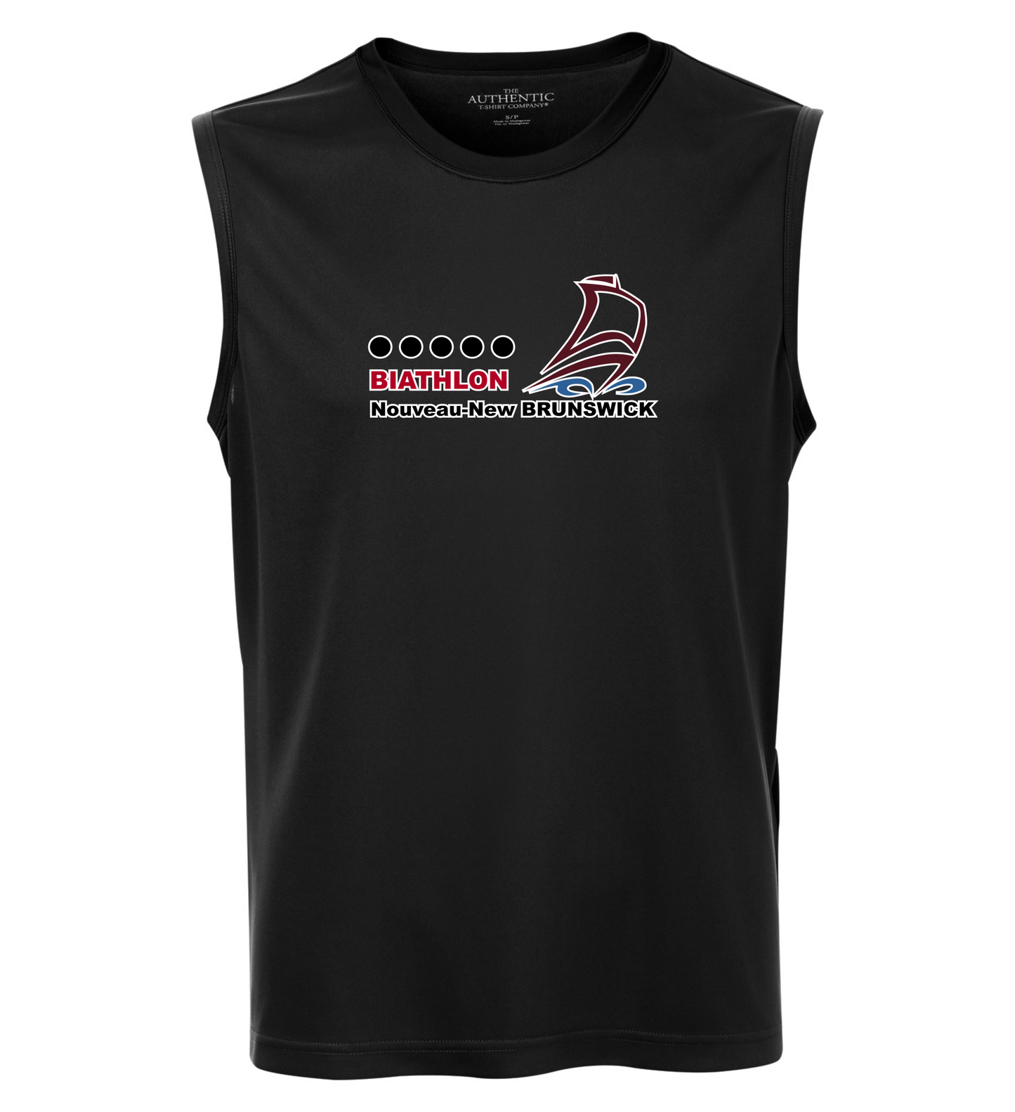 Pro Team Sleeveless V-Neck Ladies' Tee - Biathlon Noveau- New BRUNSWICK
