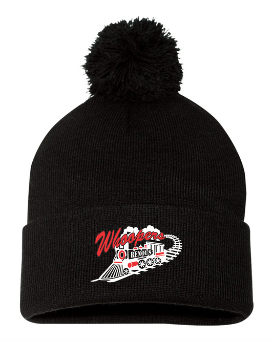 Renous Whoopers - Pom-Pom Cuffed Beanie