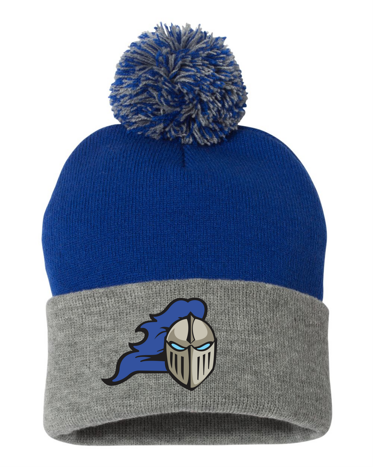 12" Pom-pom Cuffed Beanie - Dr. Losier School 2026-27