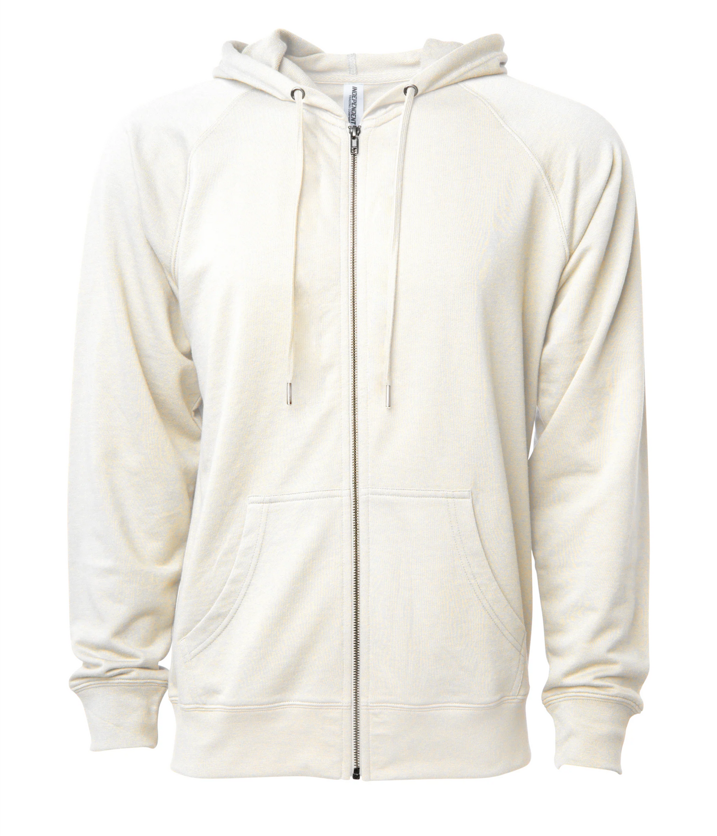 Icon Lightweight Loopback Terry Full-Zip Hooded Men's Sweatshirt - Independent Trading Co. SS1000Z