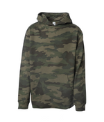 Midweight Hooded Youth Sweatshirt - Independent Trading Co. SS4001Y