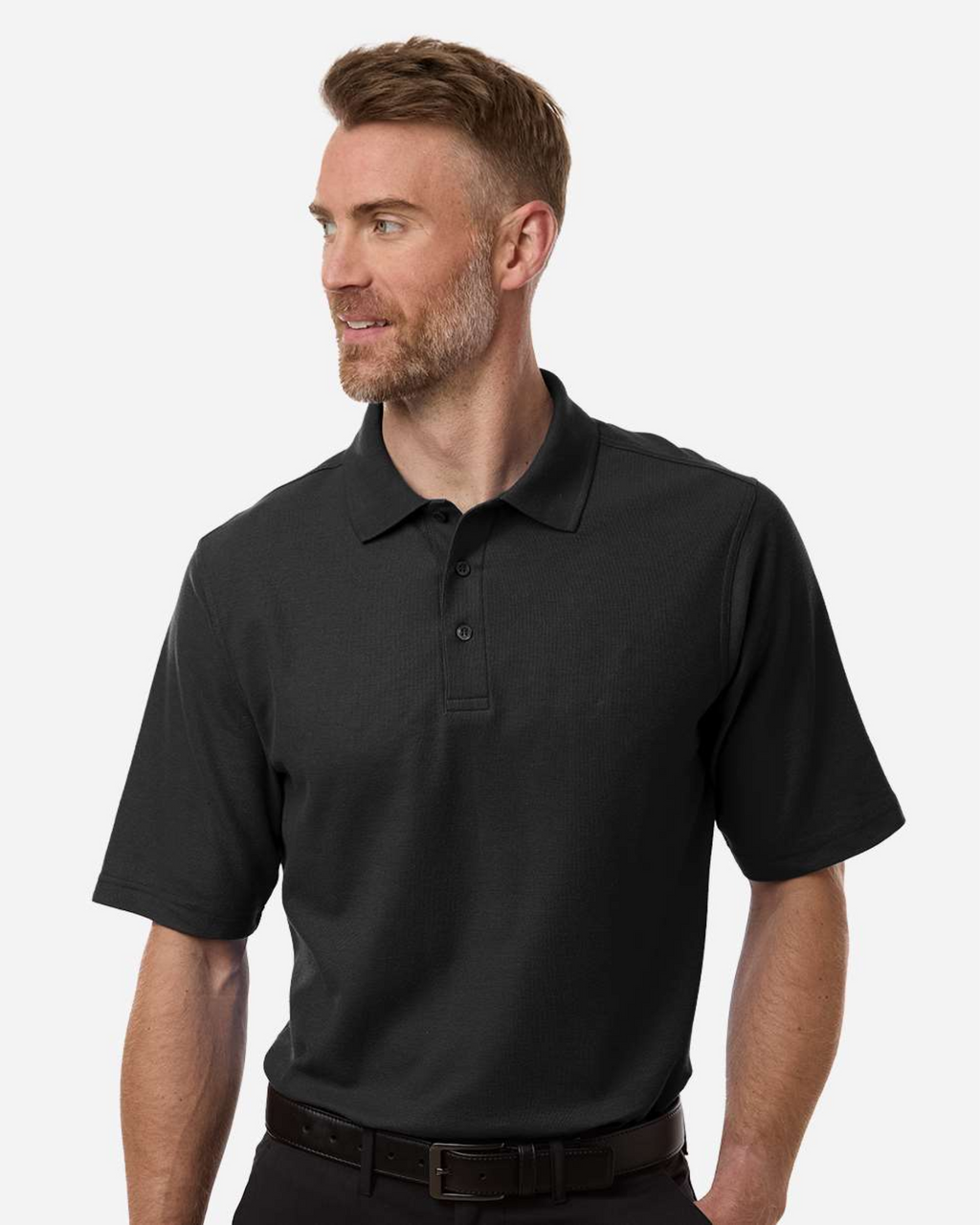 Men's Tall Maverick CVC Pique Polo - Harriton M105T