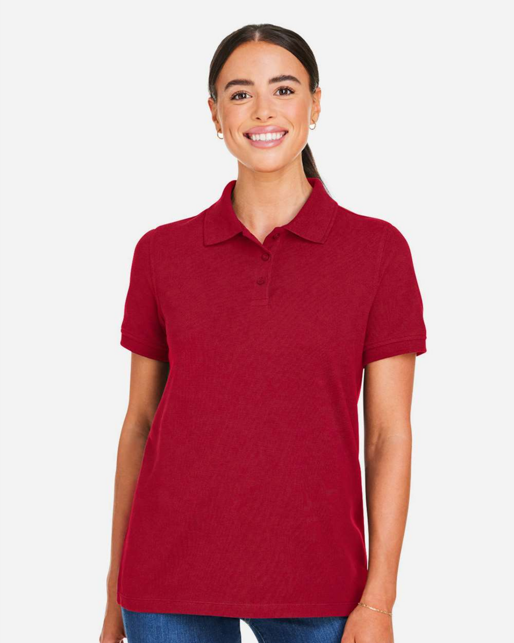 Women's Valiant Cotton Snag Protect Polo - Harriton M205W