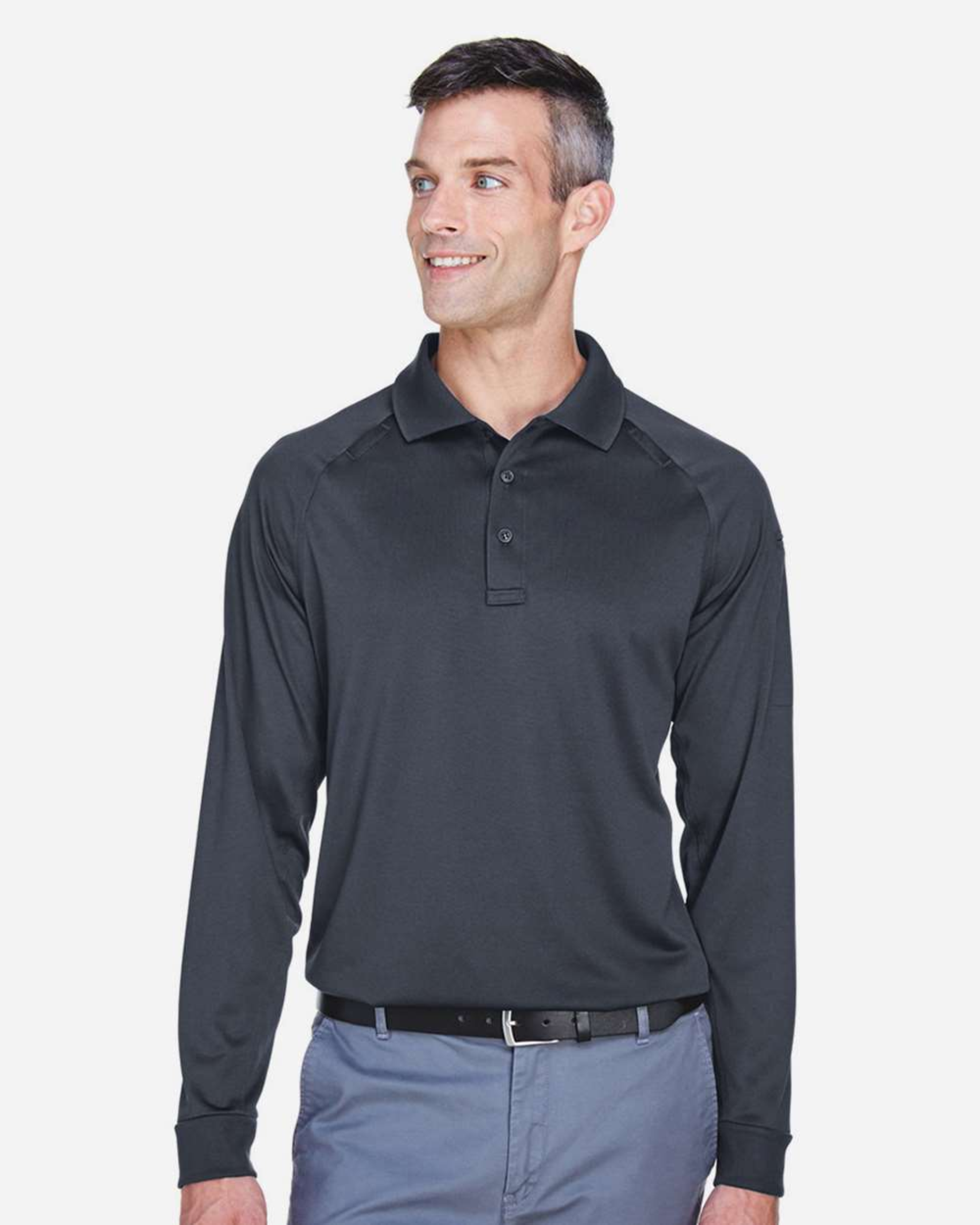 Men's Advantage Long Sleeve Tactical Polo - Harriton M211L