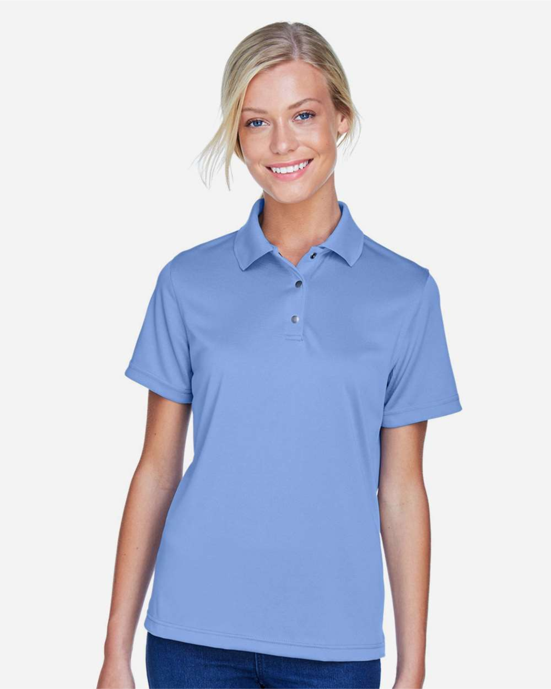 Women's Advantage Snag Protection Plus IL Snap Placket Polo - Harriton M345W