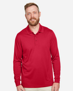 Men's Tall Advantage Long Sleeve Snag Protection Plus IL Polo - Harriton M348LT