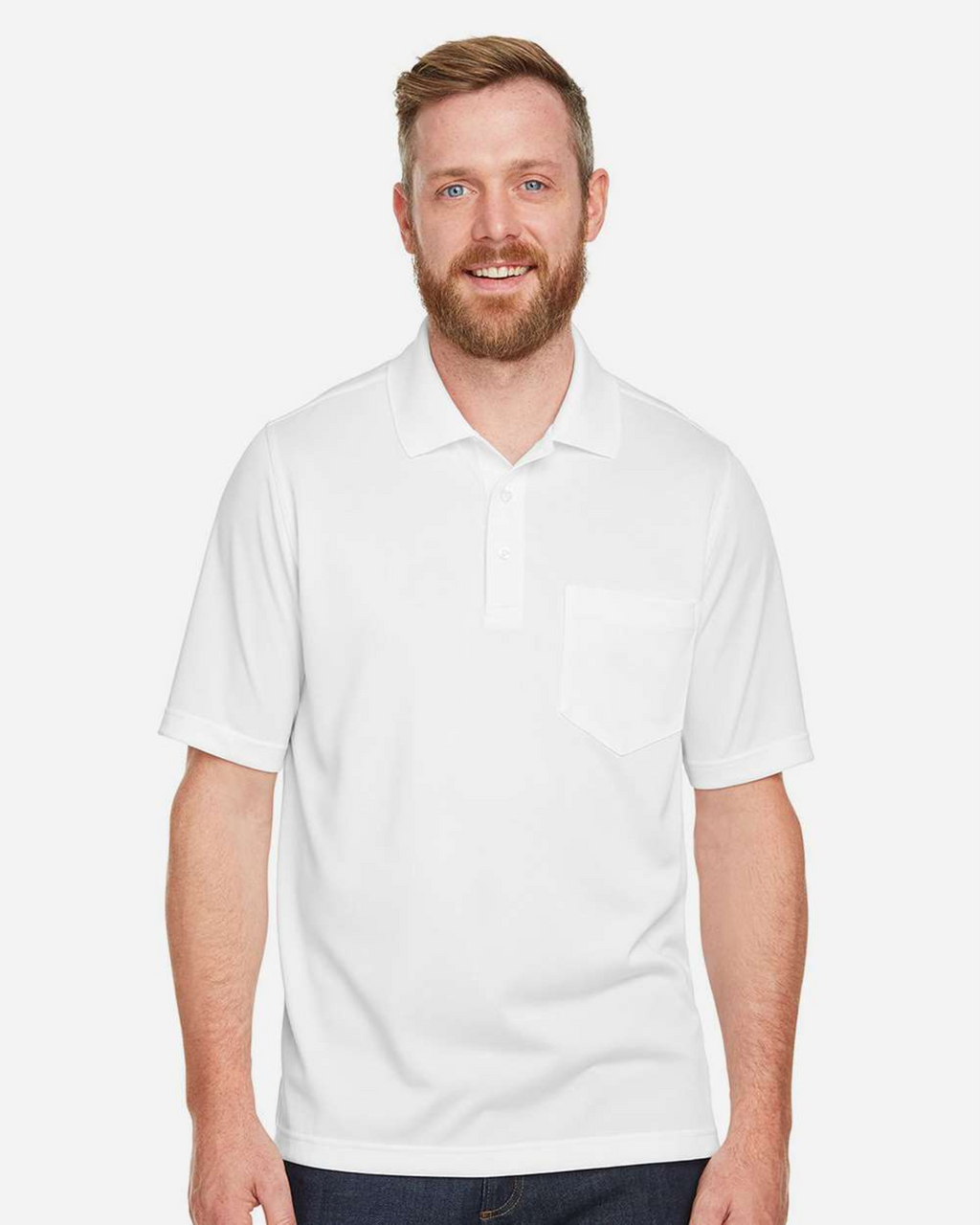 Men's Advantage Snag Protection Plus IL Pocket Polo - Harriton M348P
