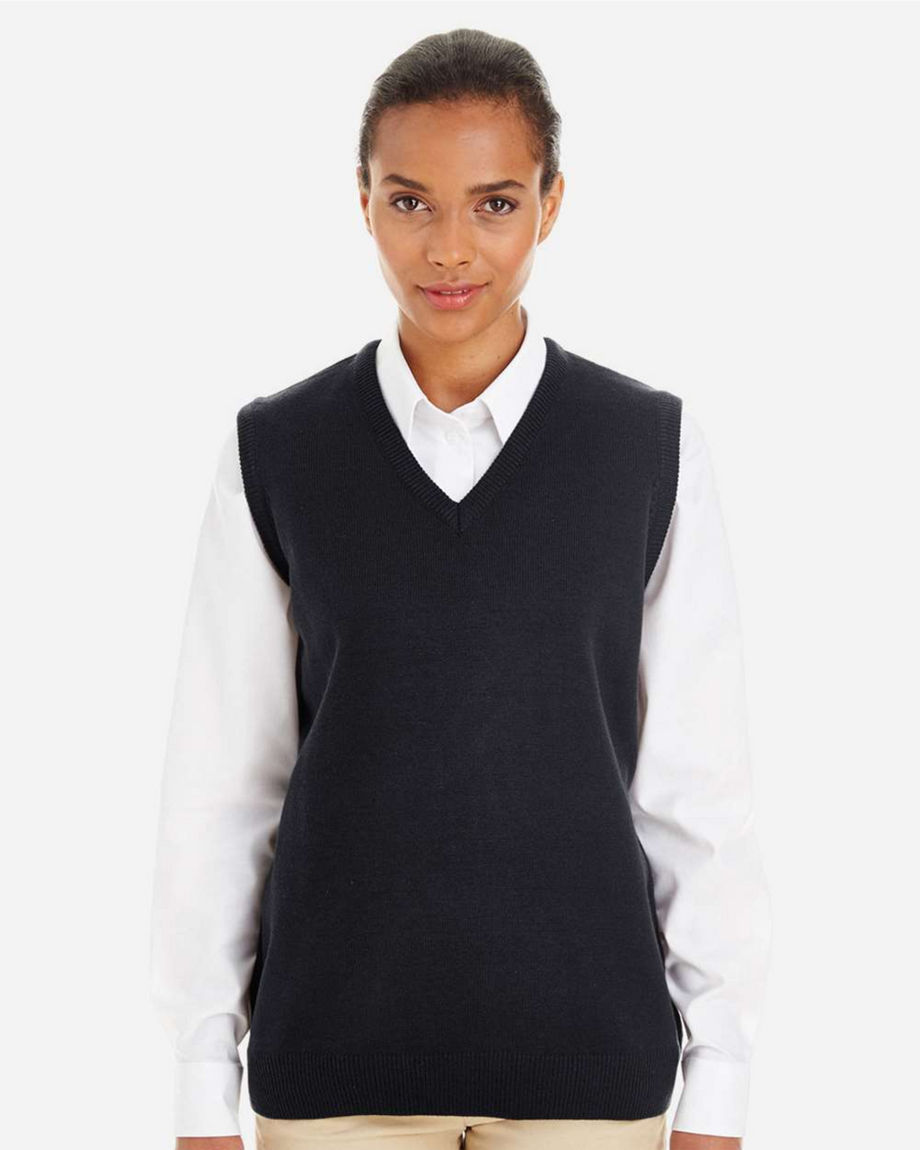 Ladies' Pilbloc V-Neck Sweater Vest - M415W