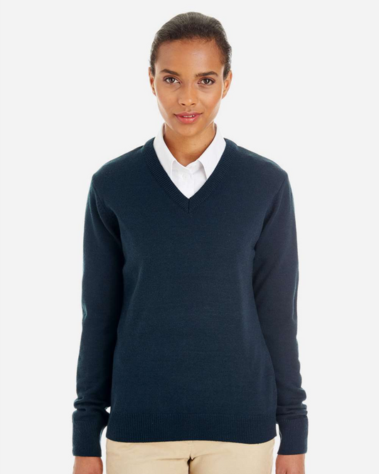 Women's Pilbloc V-Neck Sweater - Harriton M420W