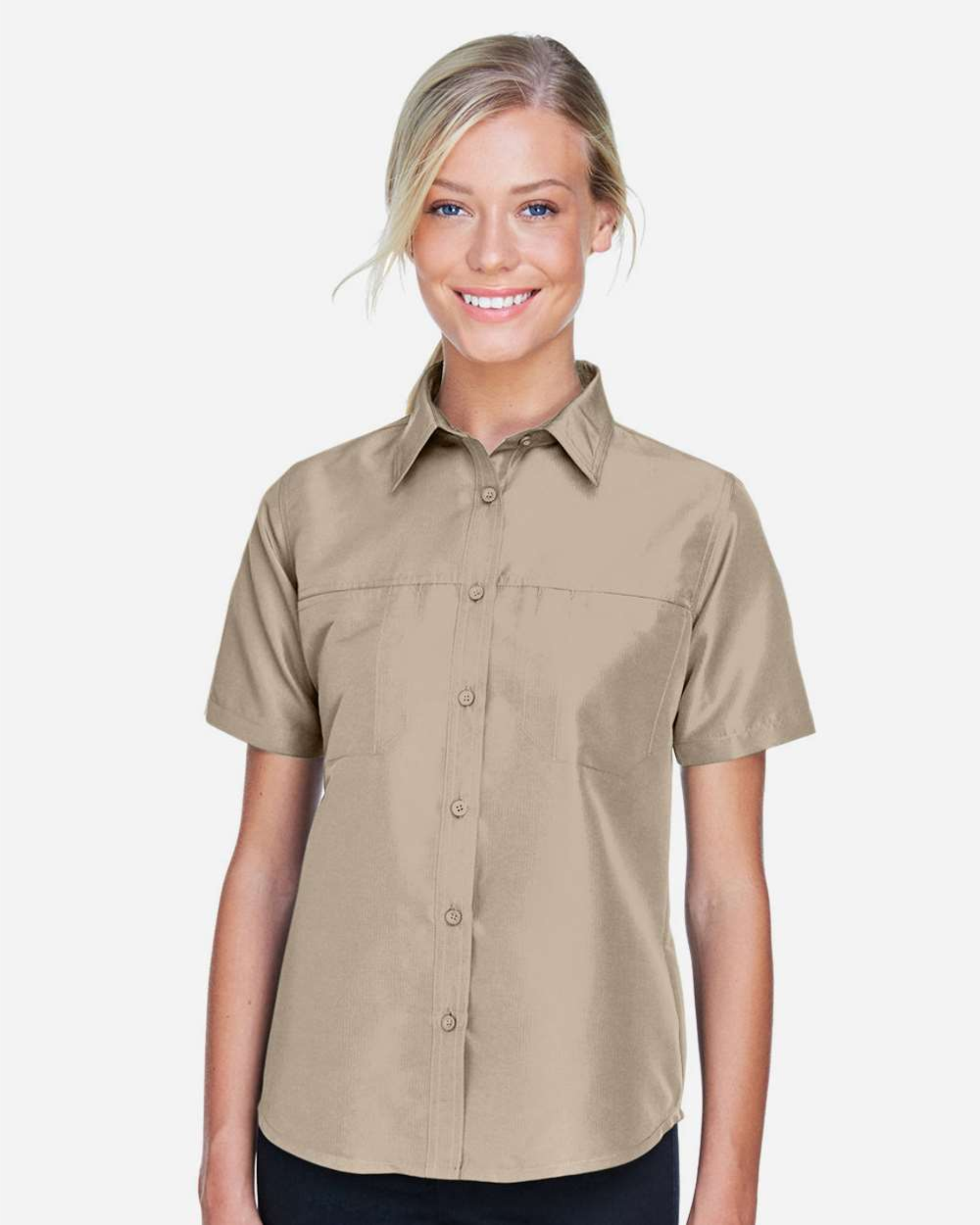 Ladies' Key West Short Sleeve Performance Staff Shirt - M580W