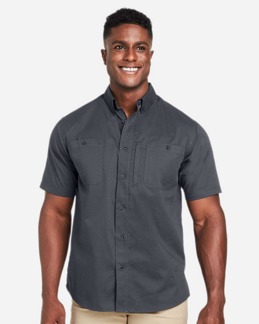 Men's Advantage IL Short Sleeve Work Shirt - Harriton M585