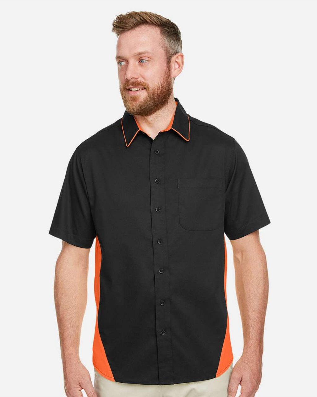Men's Tall Flash IL Colorblock Shirt - Harriton M586T